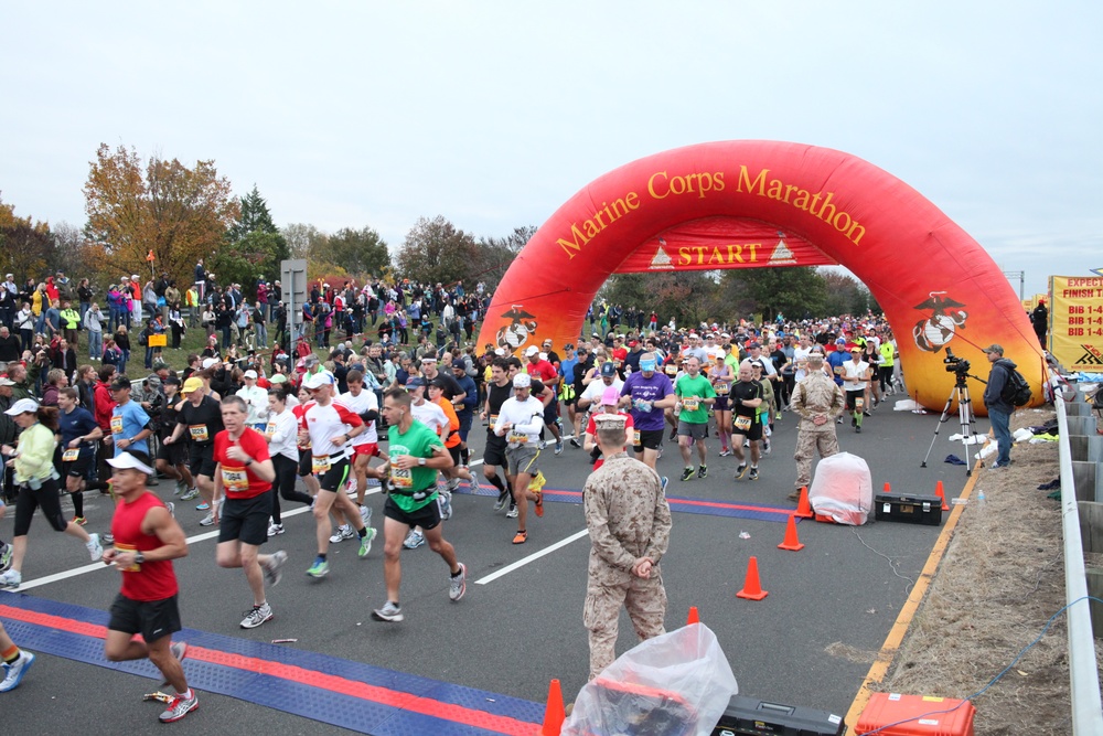 37th annual Marine Corps Marathon