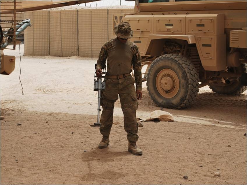 Engineers hone mine detector skills in Afghanistan