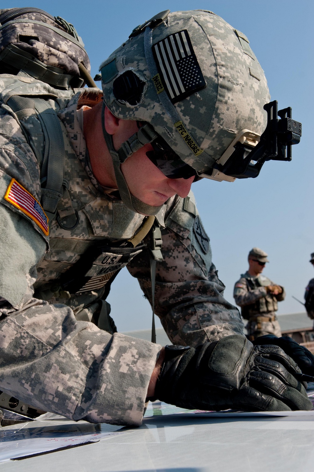 Fire team competition at Camp Bondsteel