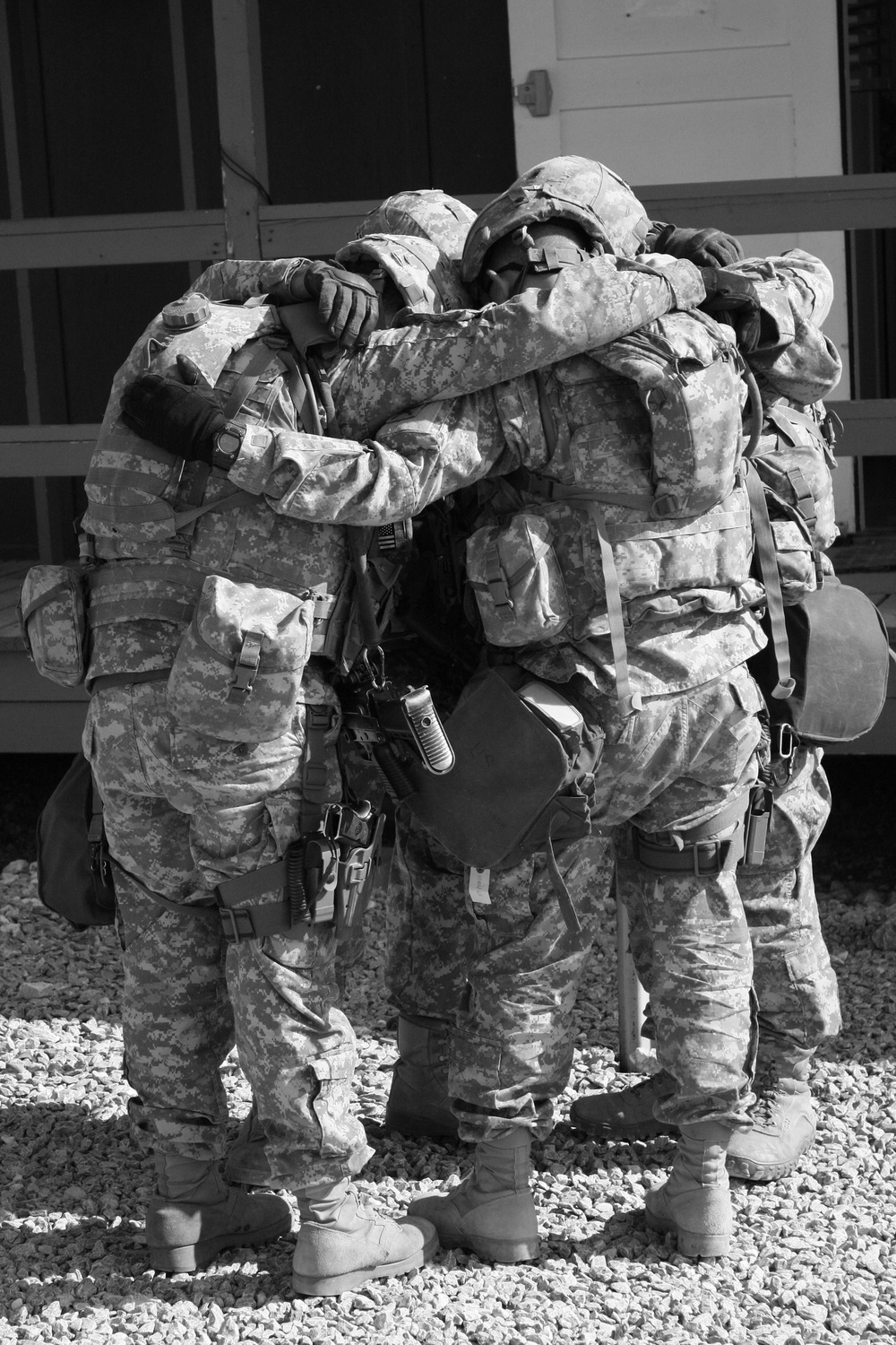 Fire team competition at Camp Bondsteel