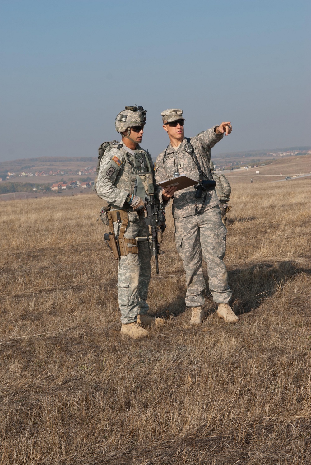 Fire team competition at Camp Bondsteel