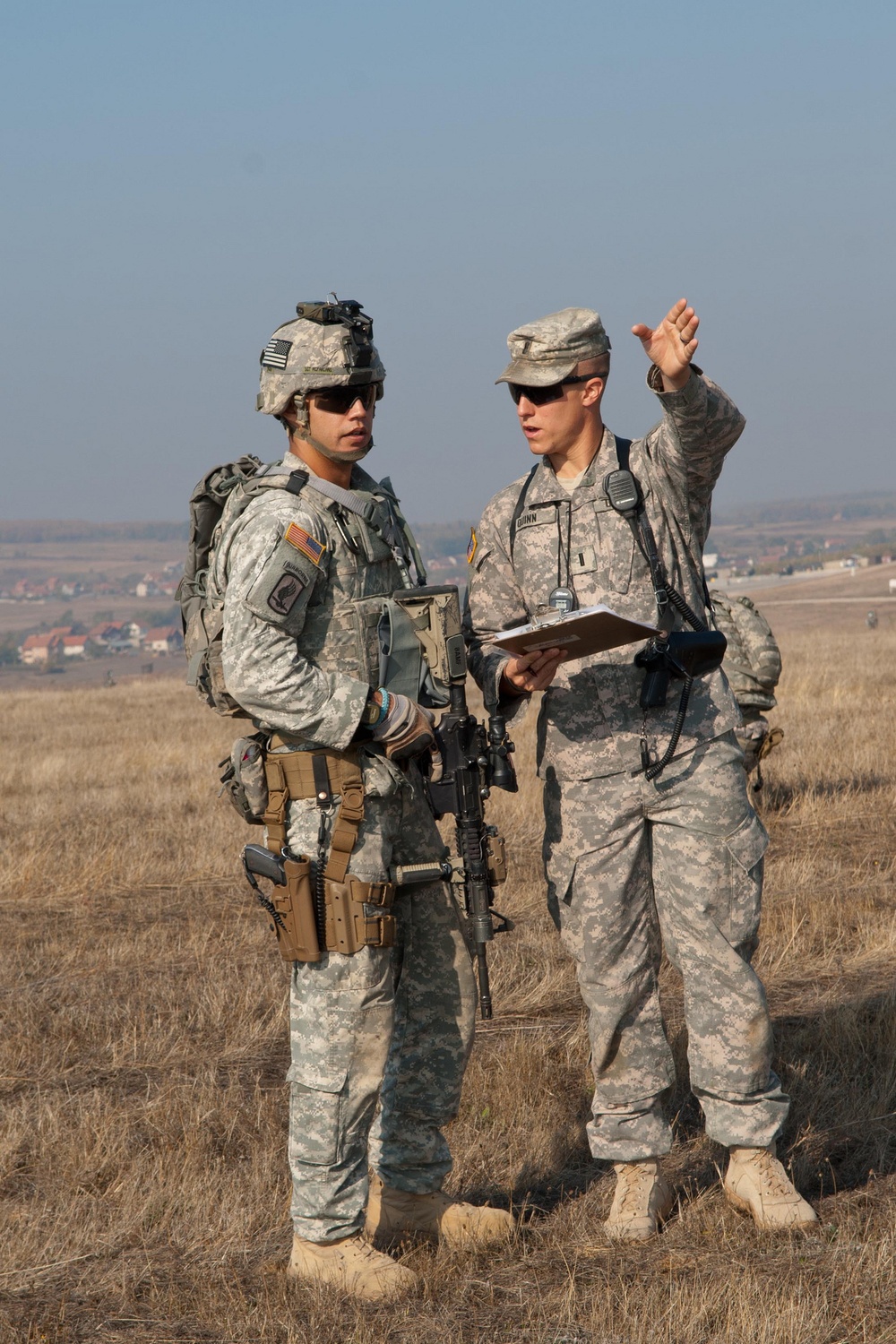 Fire team competition at Camp Bondsteel