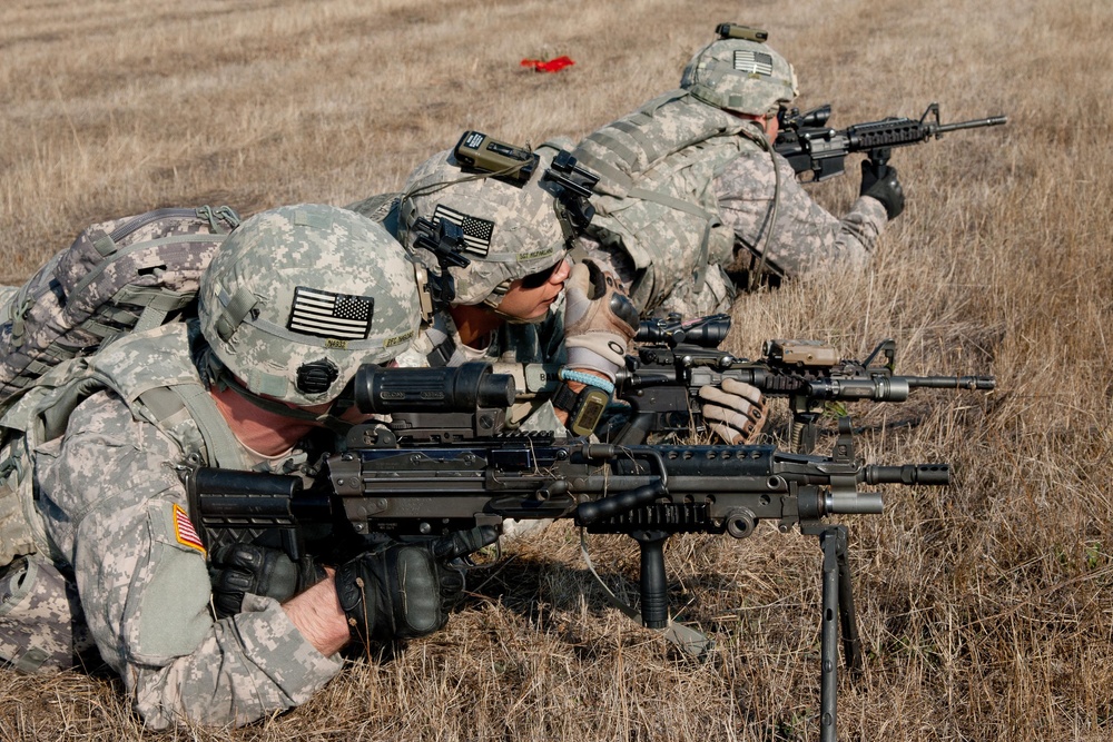 Fire team competition at Camp Bondsteel