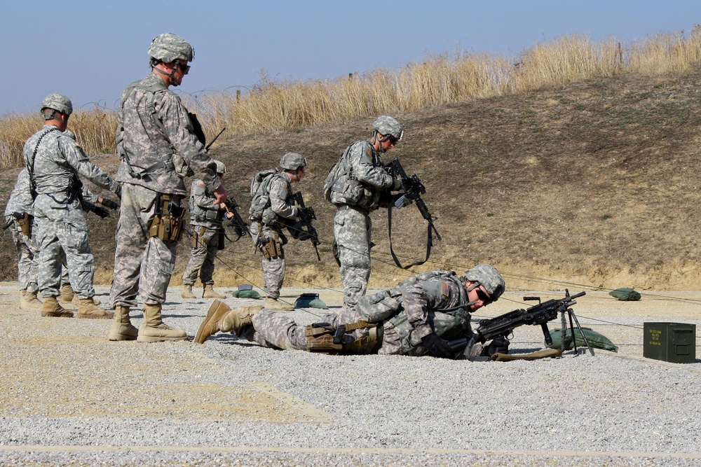 Fire team competition at Camp Bondsteel