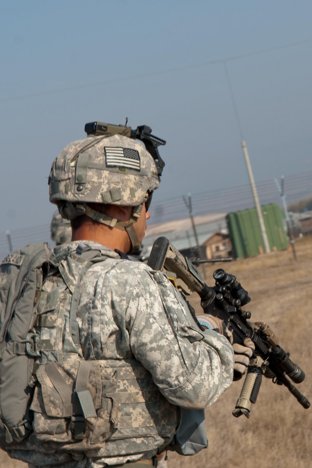 Fire team competition at Camp Bondsteel