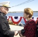 Marine Corps commandant attends USS America christening ceremony