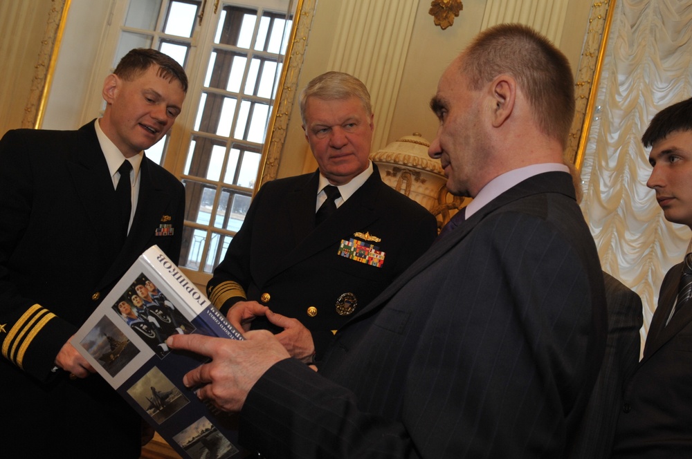 CNO travels to Russia