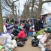 Residents donate clothing to victims of superstorm Sandy