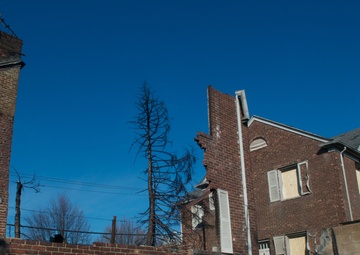 Flood related fires destroy homes in Rockaway, NY