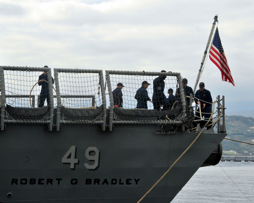 Bradley visits Crete