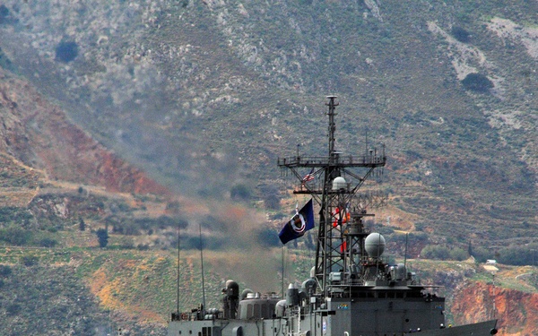 Bradley visits Crete