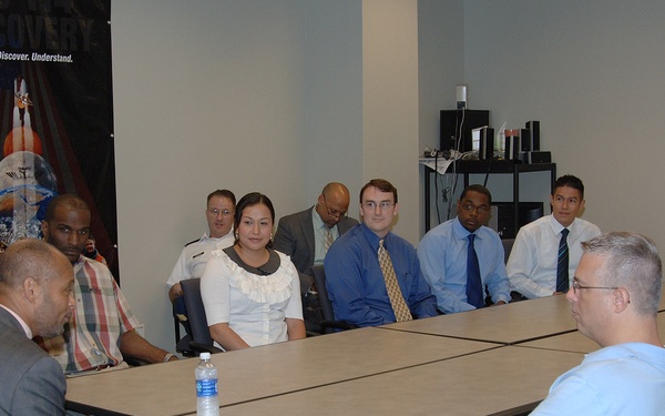 DCMA director interacts, honors