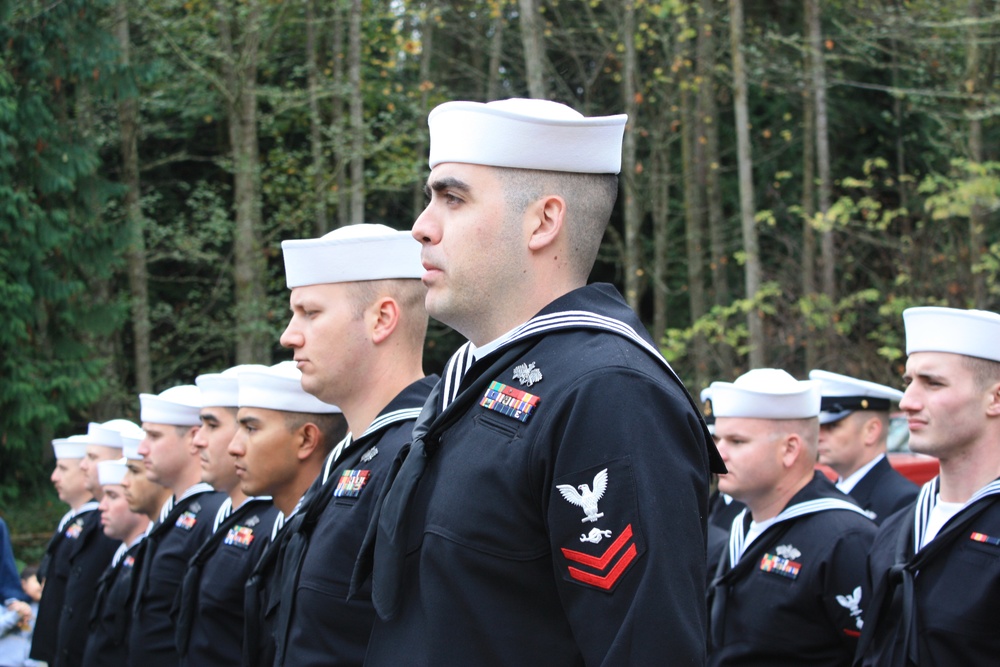 Seabees honor fallen hero CM3 Marvin G. Shields