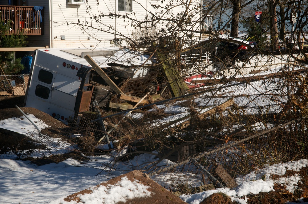 Staten Island  Days After Hurricane Sandy