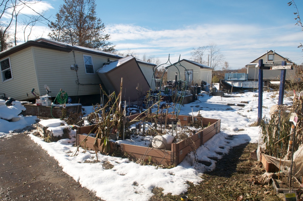 Staten Island NY. Days After Hurricane Sandy