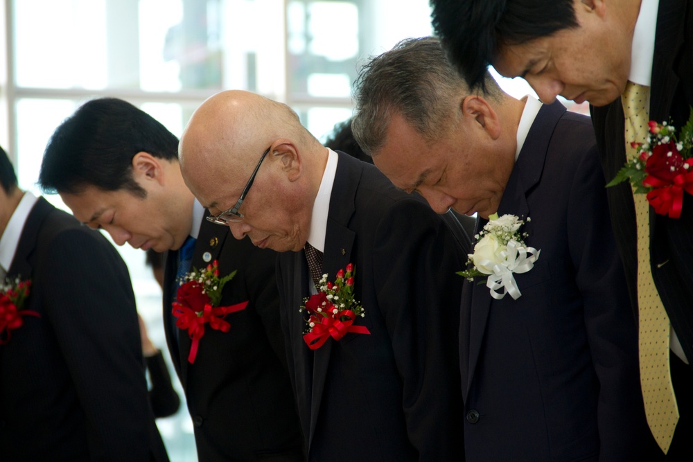 Iwakuni Kintaikyo Airport Building Completion Ceremony