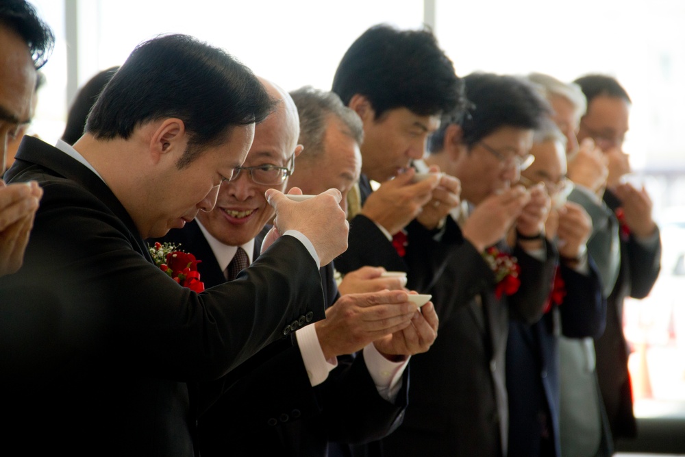 Iwakuni Kintaikyo Airport Building Completion Ceremony