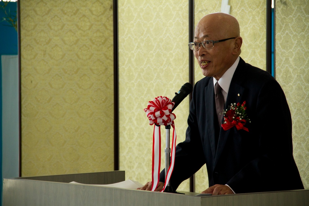 Iwakuni Kintaikyo Airport Building Completion Ceremony