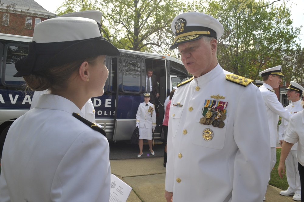 Brigade of Midshipmen parade