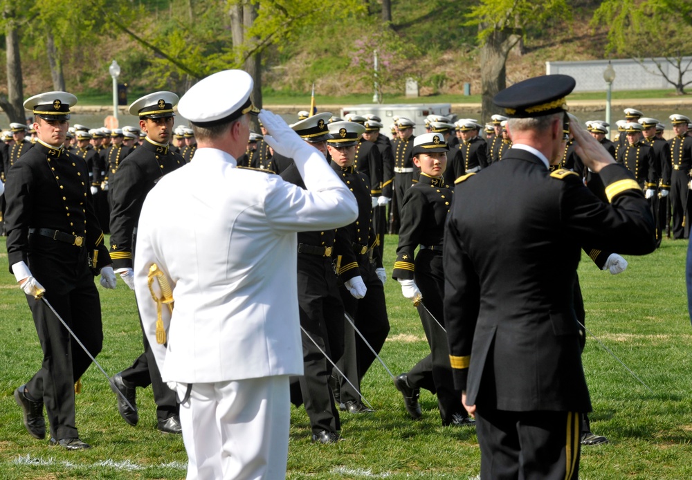 Brigade of Midshipmen parade