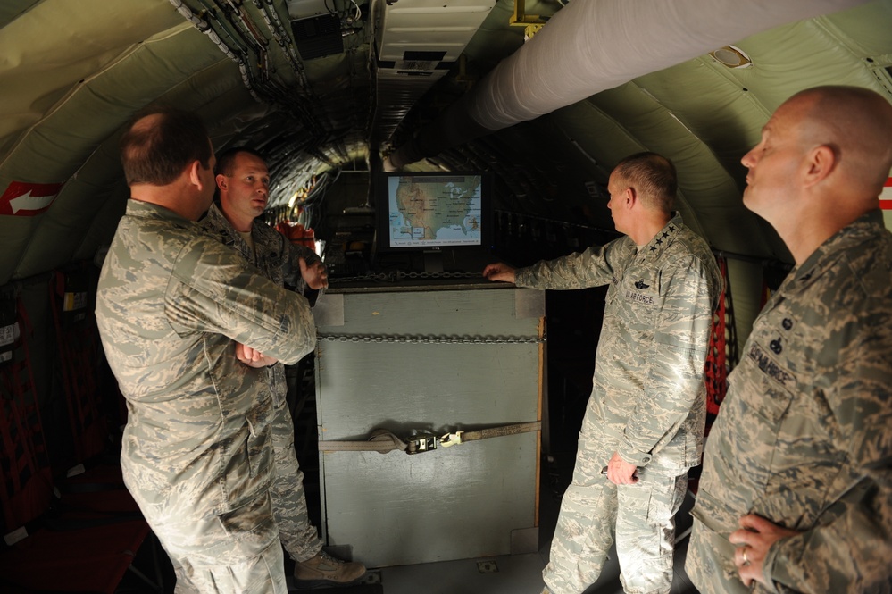 General speaks to airmen about Air Force budget