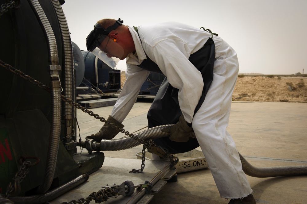 Liquid oxygen distribution preparation