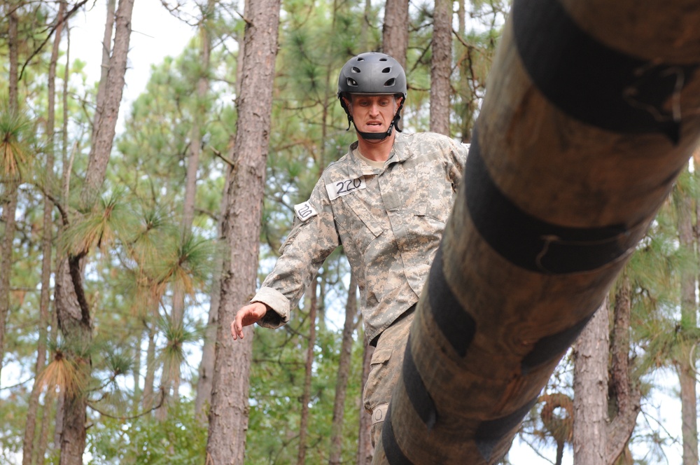 Special Forces candidates tackle Nasty Nick obstacle course