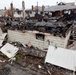 A home in the canal area of Long Beach that burned down as a result of Hurricane Sandy