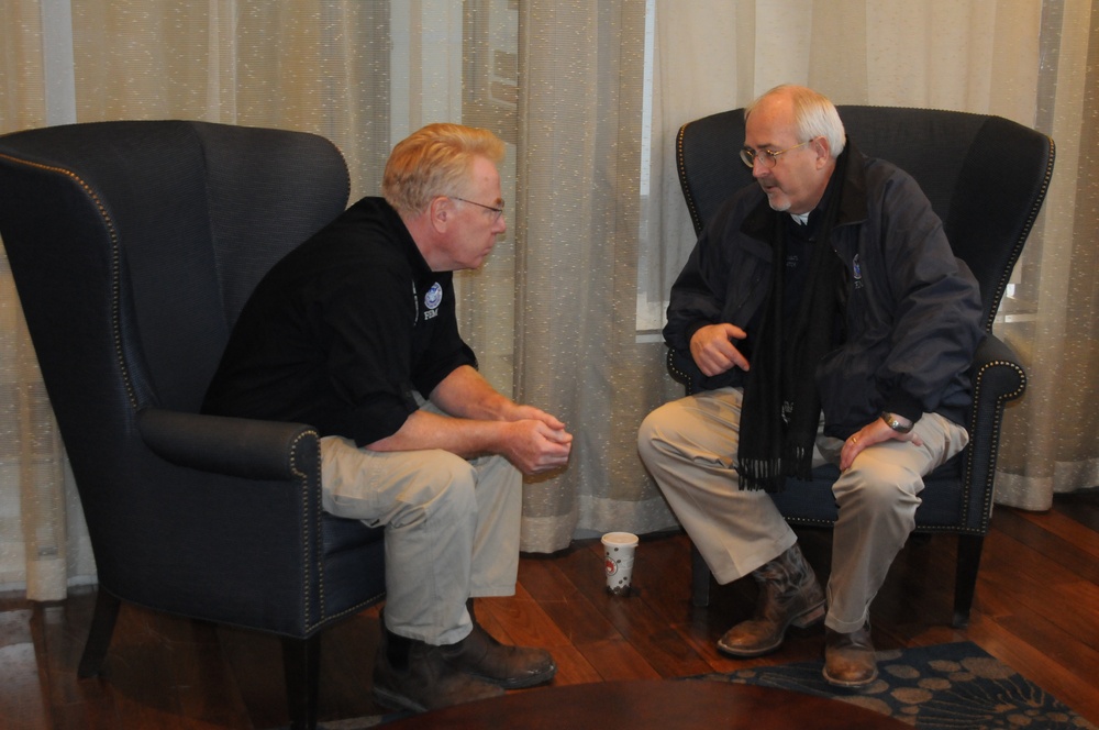 FEMA Administrator and FCO in Brooklyn