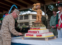 Families celebrate Marine Corps birthday at 12th annual Children’s Birthday Bash