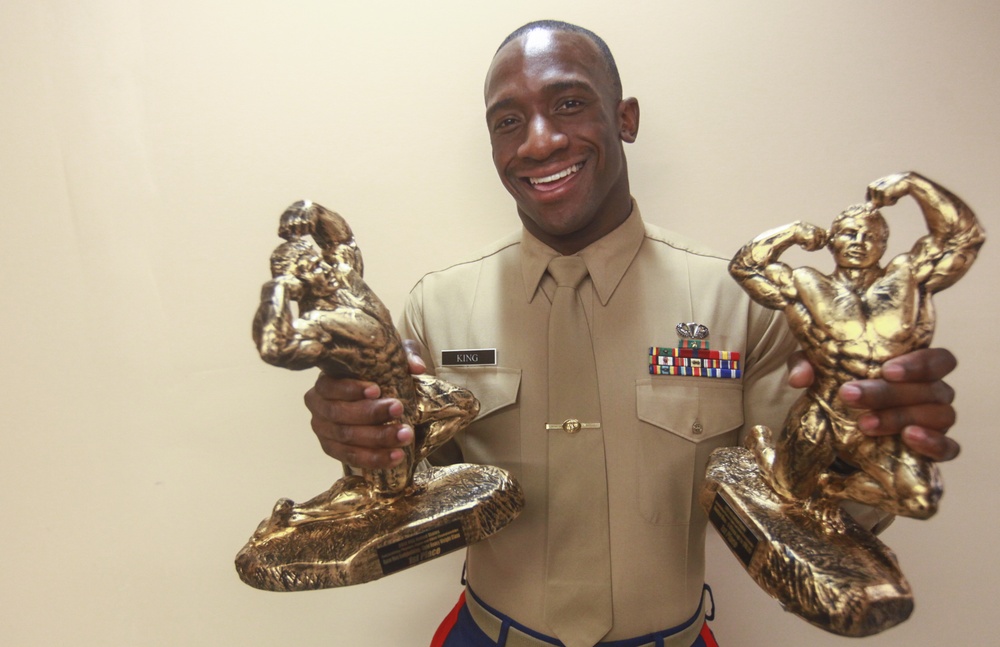 Hempstead Marine follows goal of becoming pro body builder, inspires, mentors others