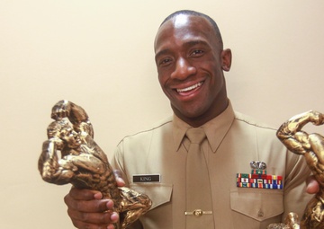 Hempstead Marine follows goal of becoming pro body builder, inspires, mentors others
