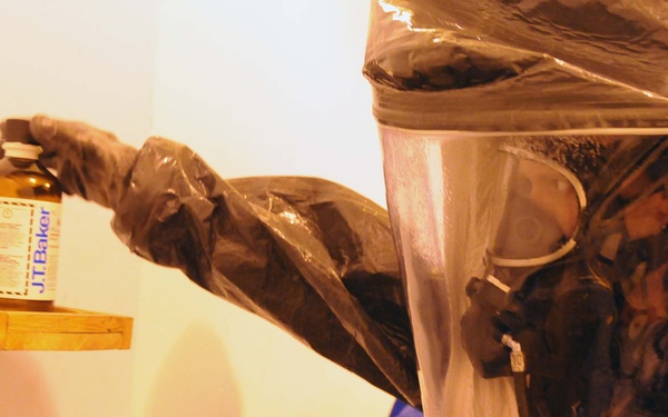 Hazmat team trains at Homestake Mine