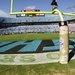 JB Charleston’s Honor Guard presents the Colors at Panthers game