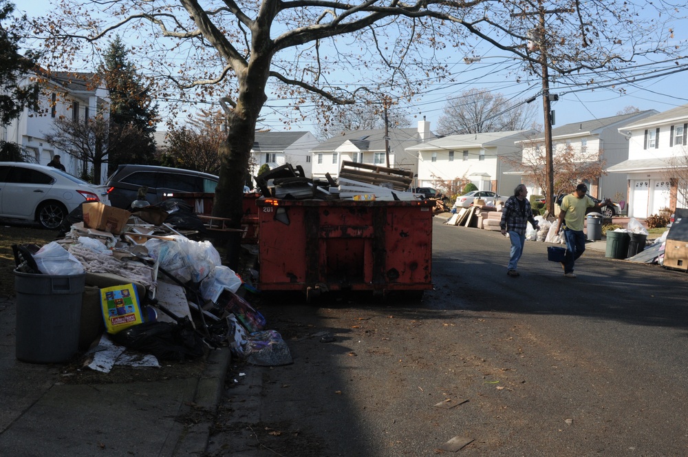 Hurricane Sandy debris removal