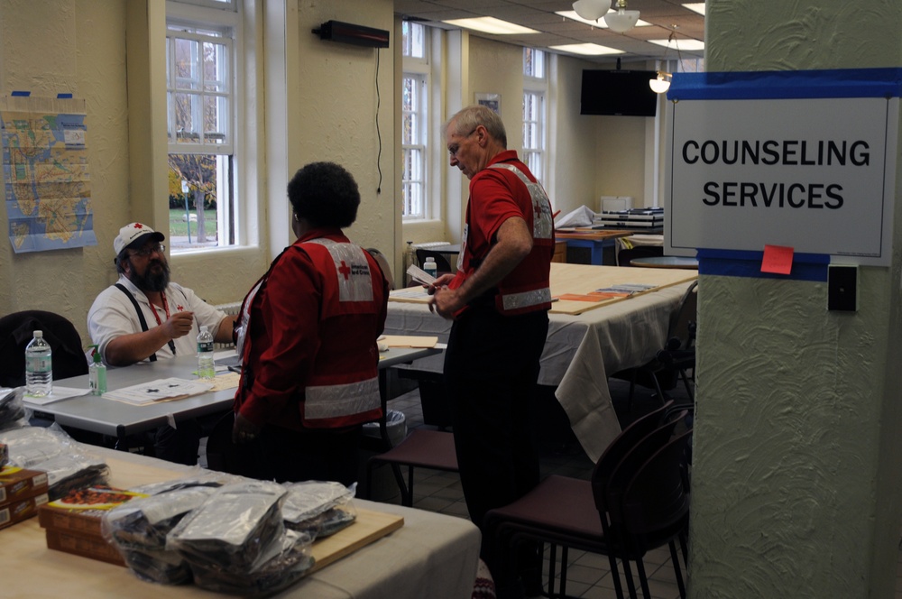 Red Cross at FEMA Disaster Recovery Center