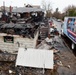 A home in the canals area of Long Beach that burned down as a result of Hurricane Sandy