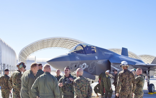 Yuma receives first F-35B