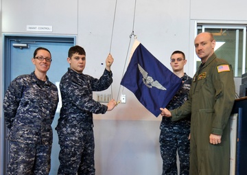 Fighting Tigers hoist EAWS pennant