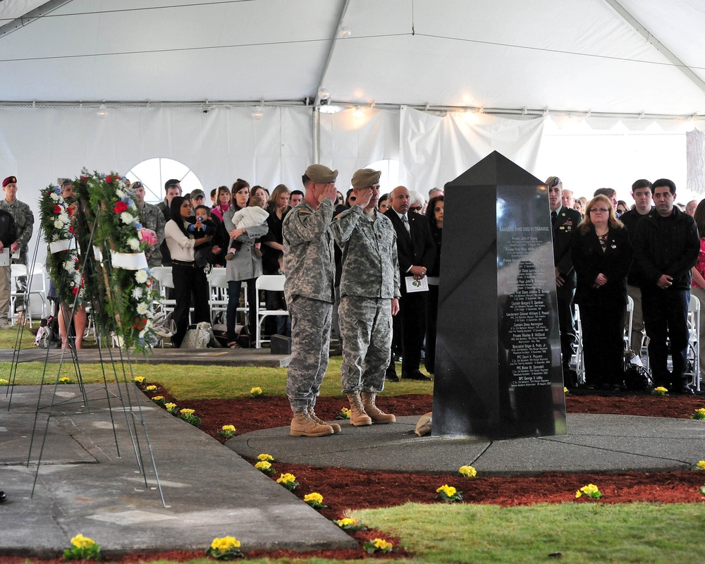 Memorial ceremony