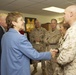 Commandant meets with Marine detachment