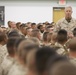 Commandant meets with Marine detachment
