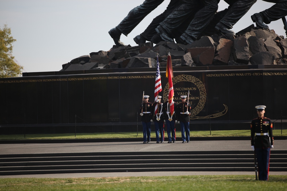 Marine Corps' 237th birthday wreath-laying ceremony