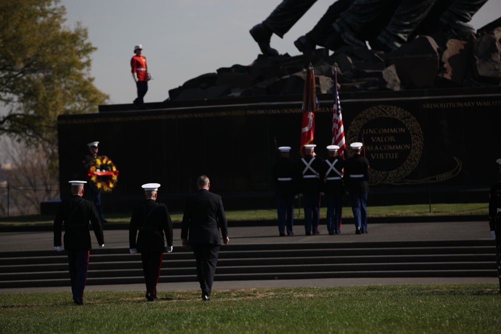 Marine Corps' 237th birthday wreath-laying ceremony