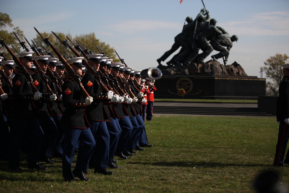 Marine Corps' 237th birthday wreath-laying ceremony