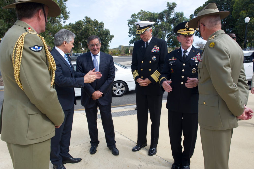 Secretary of defense Australia trip