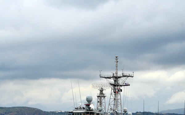 USS Klakring visits Greece