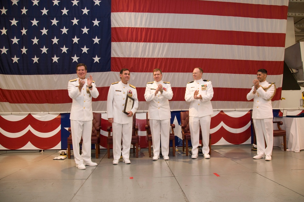 Change of command ceremony