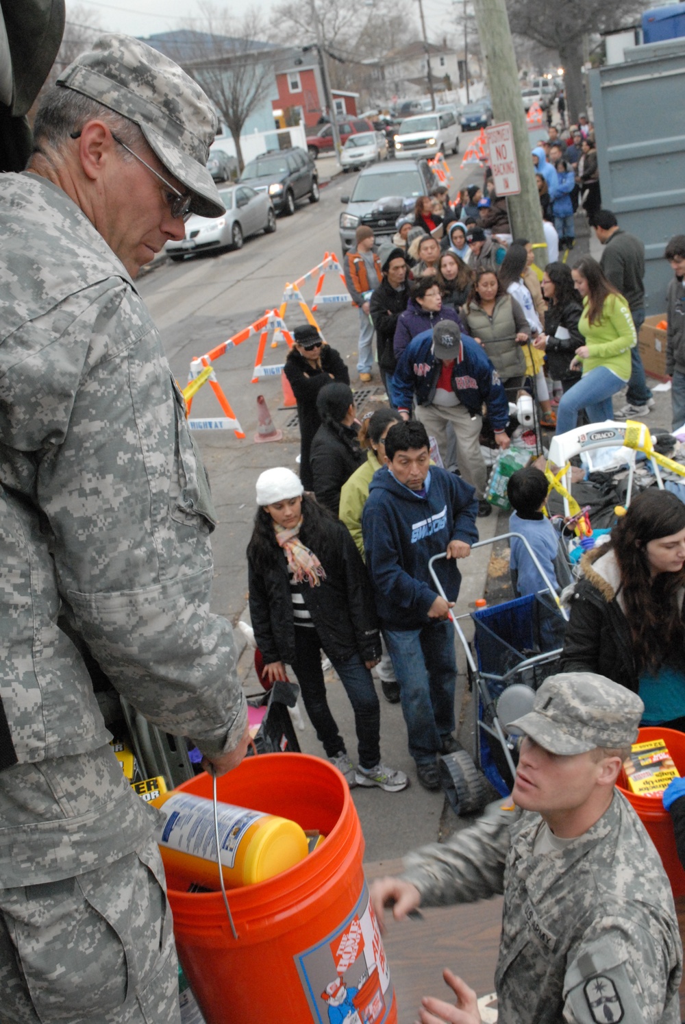National Guard supports Hurricane Sandy clean-up