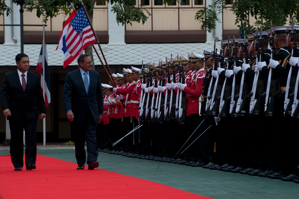 Thai defense minister meeting